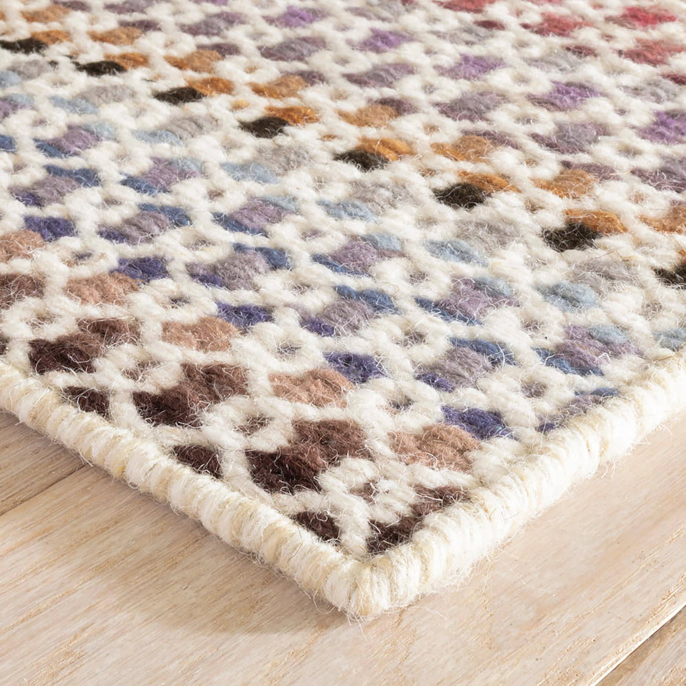 Poppy Handwoven Wool Rug | Multi