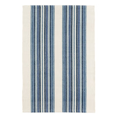 Road Runner Blue Handwoven Indoor/Outdoor Rug