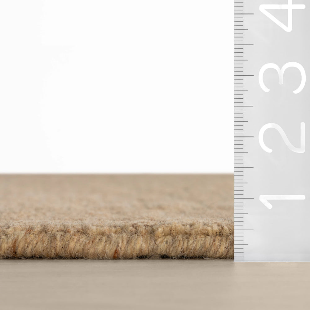 Hayes Hand Loomed Wool Rug | Tan
