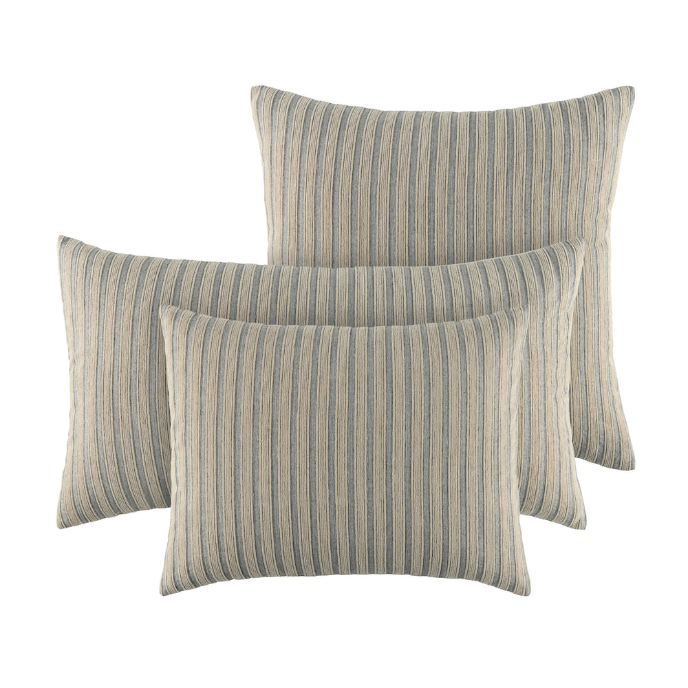 Blythe Stripe Chenille Sham | Navy