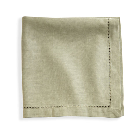 Haven Hemstich Sage Napkin Set of 4