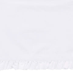 Classic Ruffle White Sheet Swatch