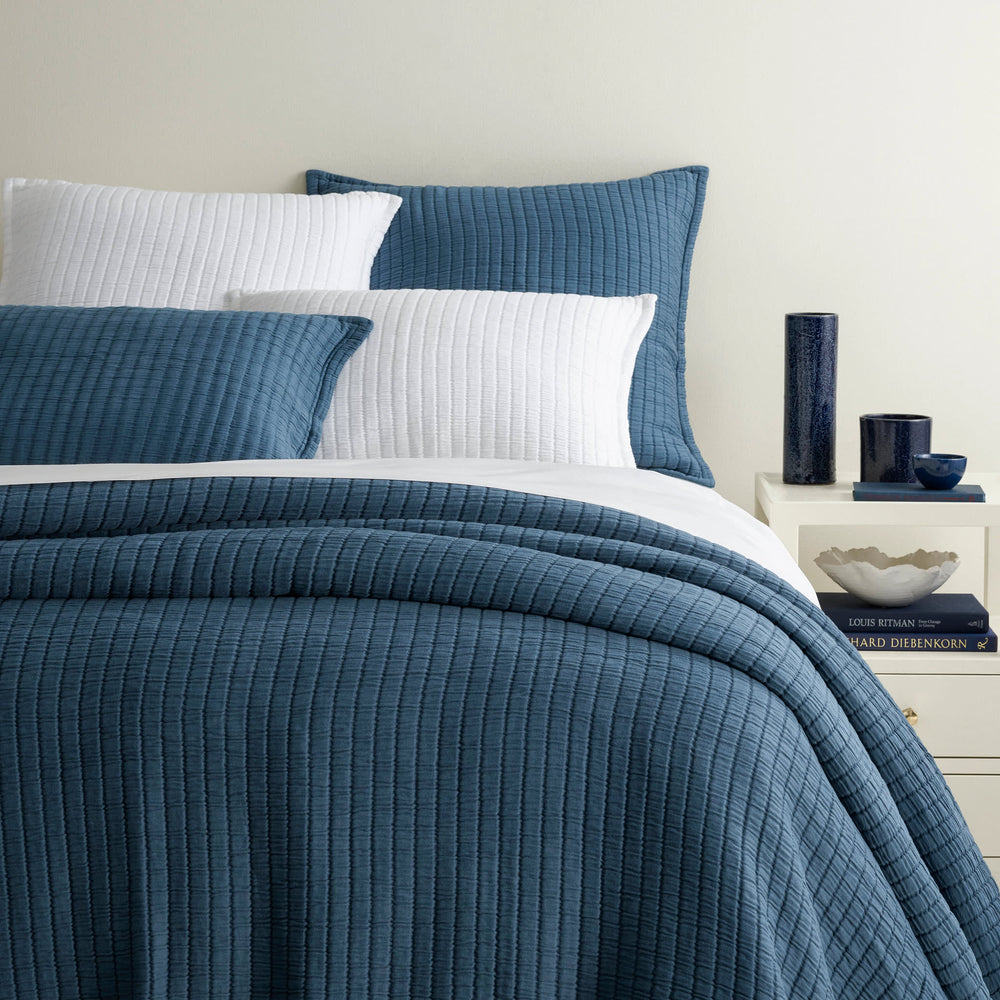 Boyfriend Matelasse Coverlet | Aegean