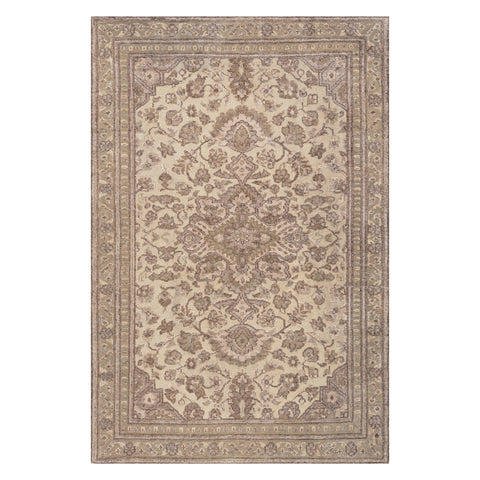 Brynne Hand Knotted Wool-Blend Rug | Rose
