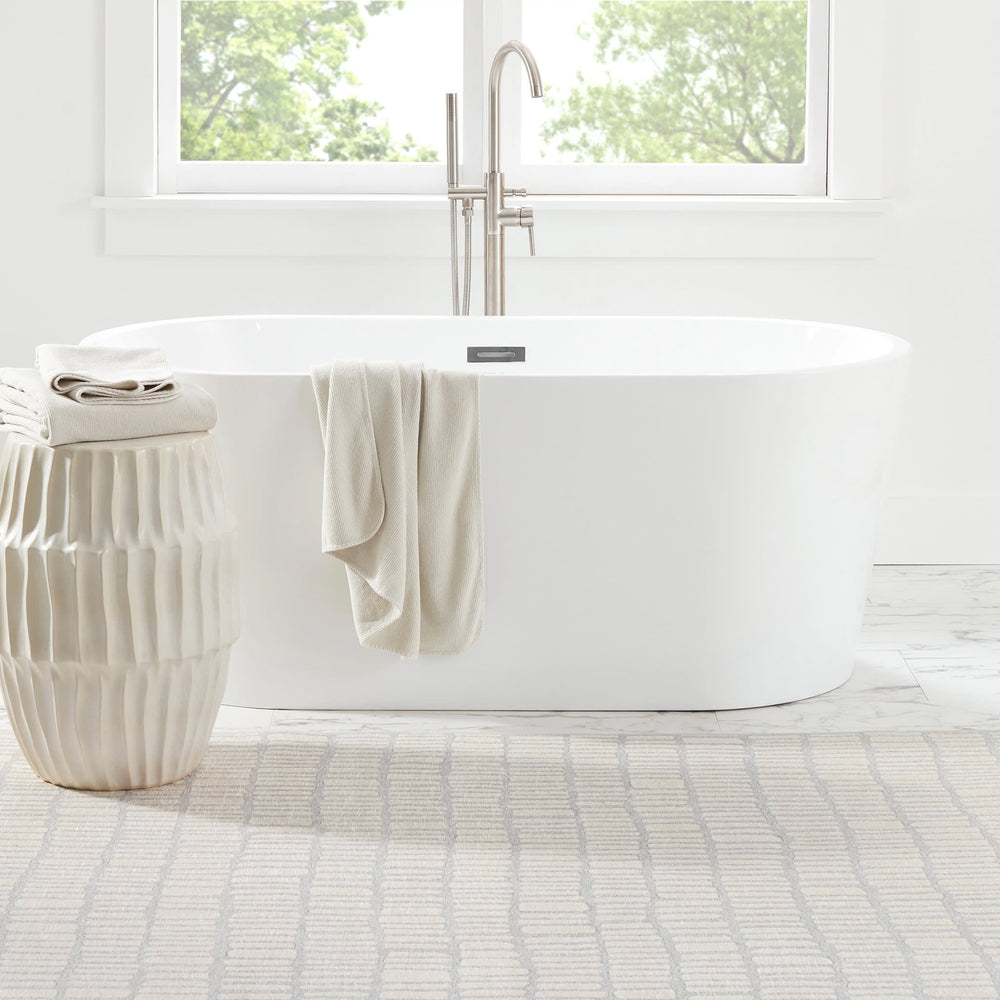 Roark Machine Washable Rug | Ivory