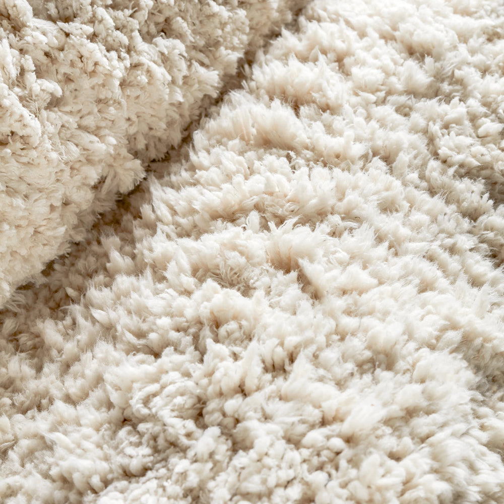 Kodiak Handwoven Microfiber Performance Rug | Ivory