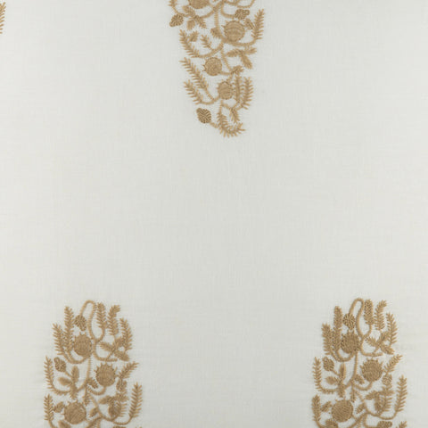 Becca Embroidered Swatch | Gold