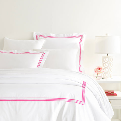 Trio Fuchsia Duvet Cover