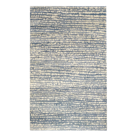 Shepherd Hand Knotted Wool Rug | Pewter Blue