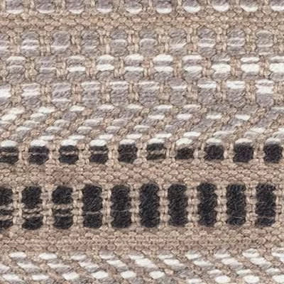 Sooner Than Later Neutral Handwoven Indoor/Outdoor Rug Swatch