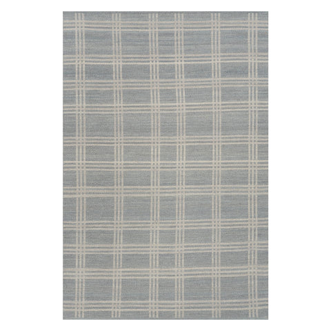 Mason Hand Woven Wool Rug | Slate Blue
