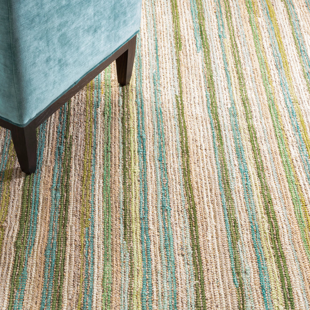 Francisco Handwoven Cotton Rug | Green