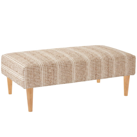 Arbor Rug Ottoman | Ivory
