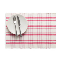 Beaumont Plaid Fuchsia Placemat Set of 4