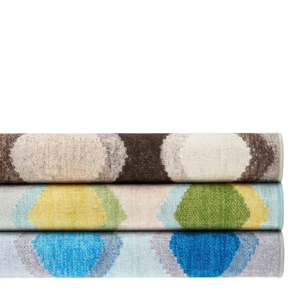 Safety Net Machine Washable Rug | Green
