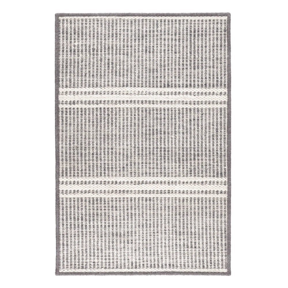 Malta Handwoven Wool Custom Rug | Grey