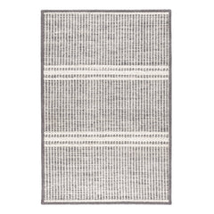 Malta Handwoven Wool Custom Rug | Grey