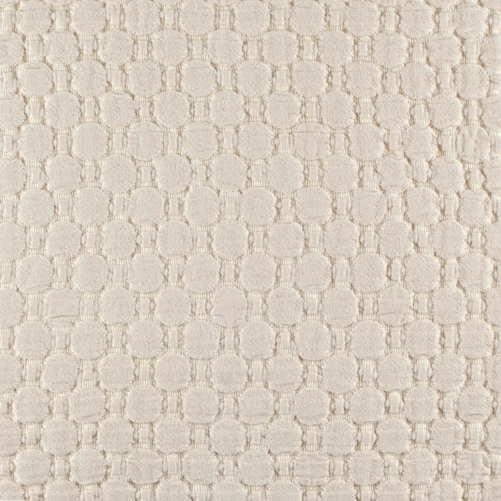Lodi Matelasse Swatch | Alabaster