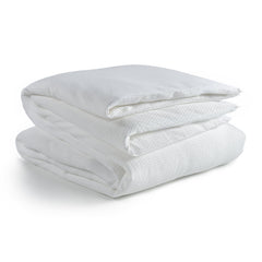 Kiawa Waffle Duvet Cover | White