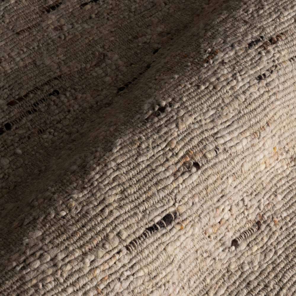 Cullen Hand Woven Wool Rug | Khaki Green