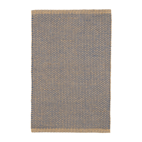 Donnie Navy Handwoven Jute Rug