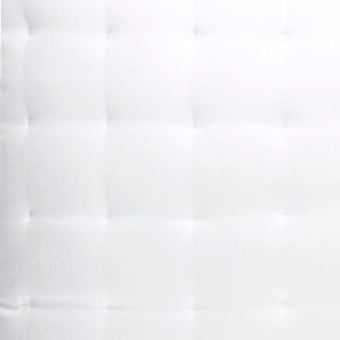 Silken Solid Puff Swatch | White