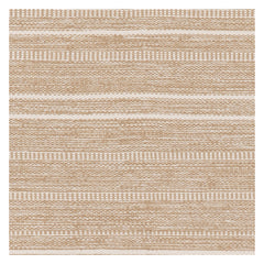 Skipper Stripe Handwoven Indoor/Outdoor Rug Swatch | Khaki