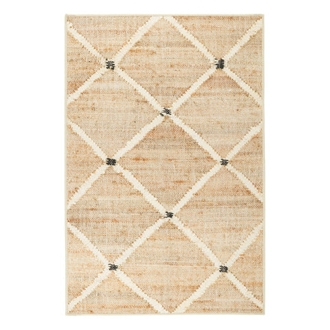 Kali Machine Washable Rug | Natural