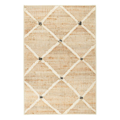 Kali Machine Washable Rug | Natural