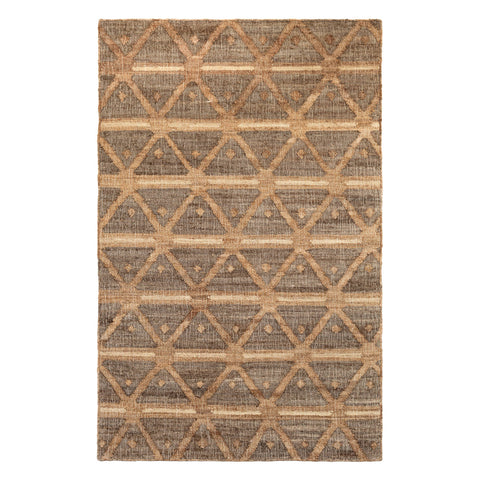Rumi Handwoven Jute Rug | Brown