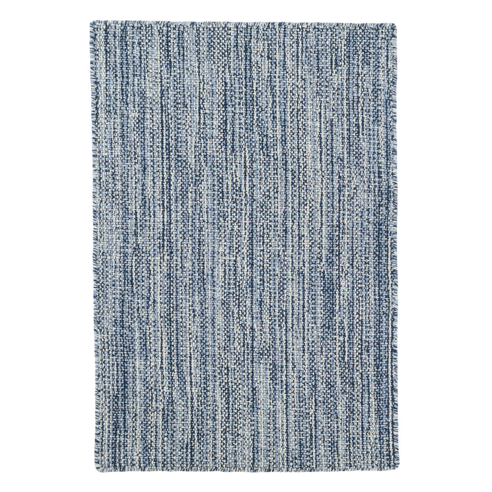 Bella Handwoven Wool Rug | Navy