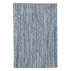 Bella Handwoven Wool Rug | Navy