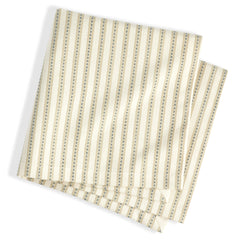 Bell Stripe Natural Napkin Set of 4