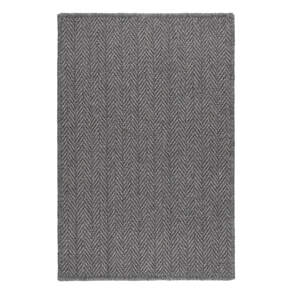 Piper Woven Wool Custom Rug | Shale