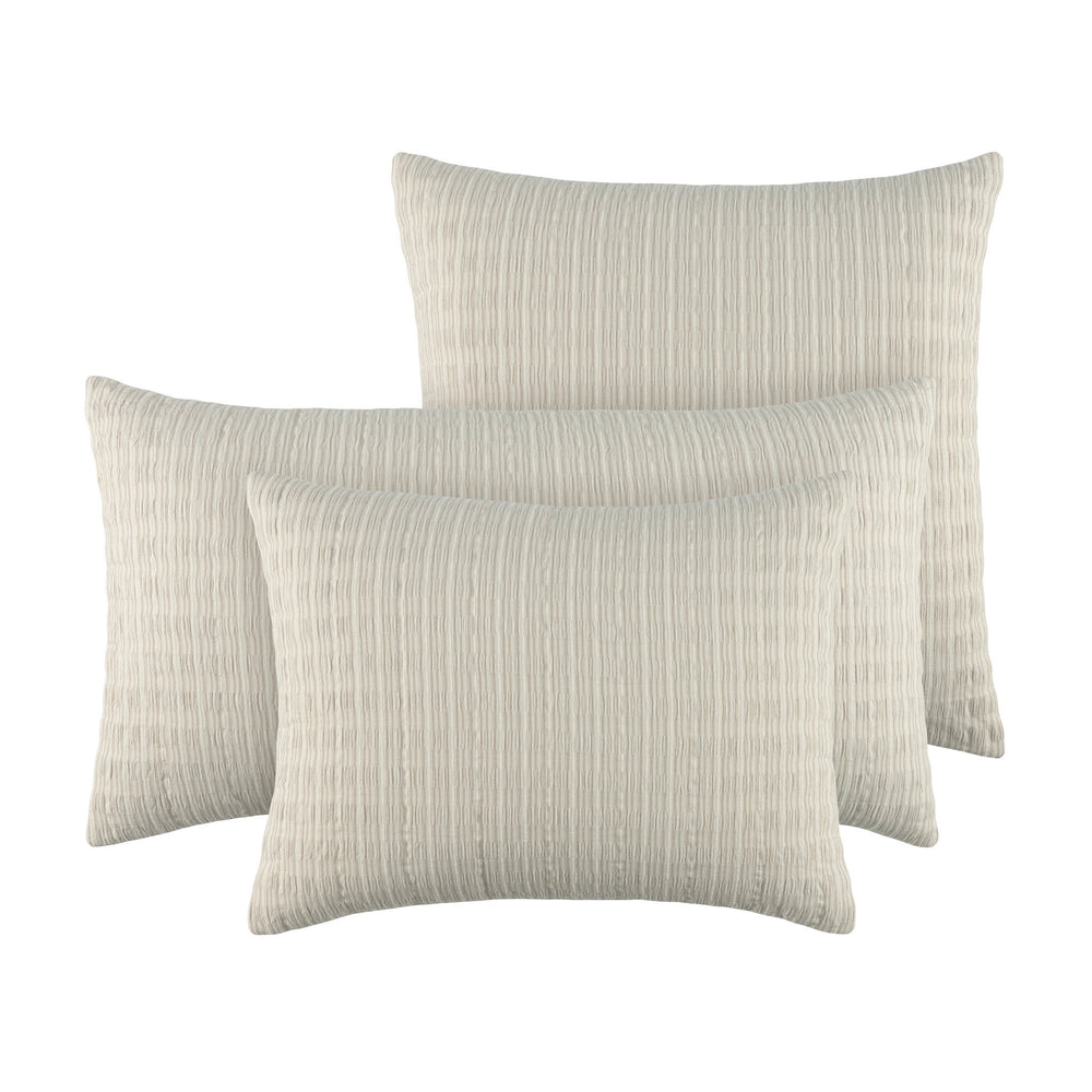 Sutton Quilted Sham | Natural