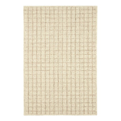 Conall Hand Micro Hooked Wool Custom Rug | Natural