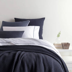 Bubble Blue Matelasse Coverlet