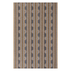 Button Machine Washable Rug | Grey