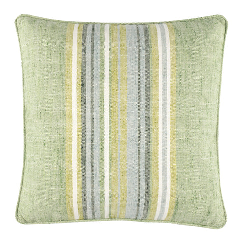 Clover Stripe Citrus Decorative Indoor/Outdoor Pillow Cover