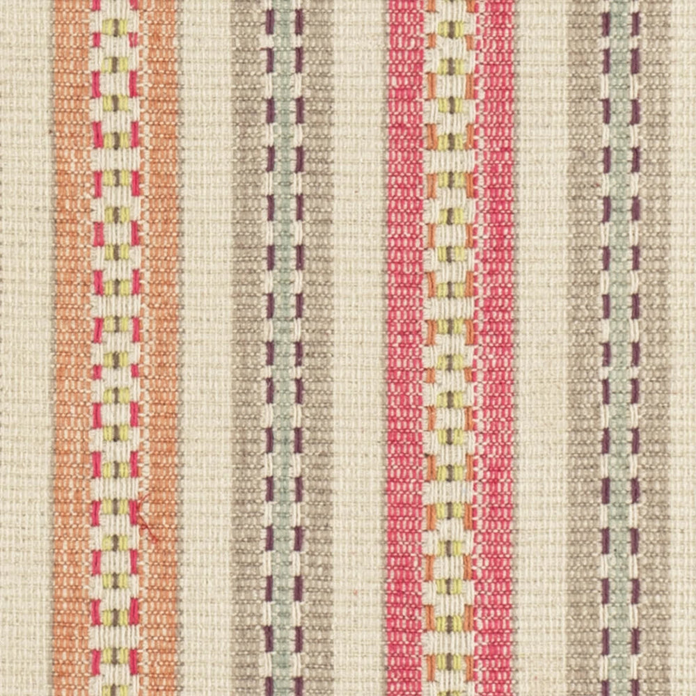 Long Slade Handwoven Cotton Rug Swatch | Spice