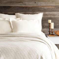 Boyfriend Ivory Matelasse Coverlet