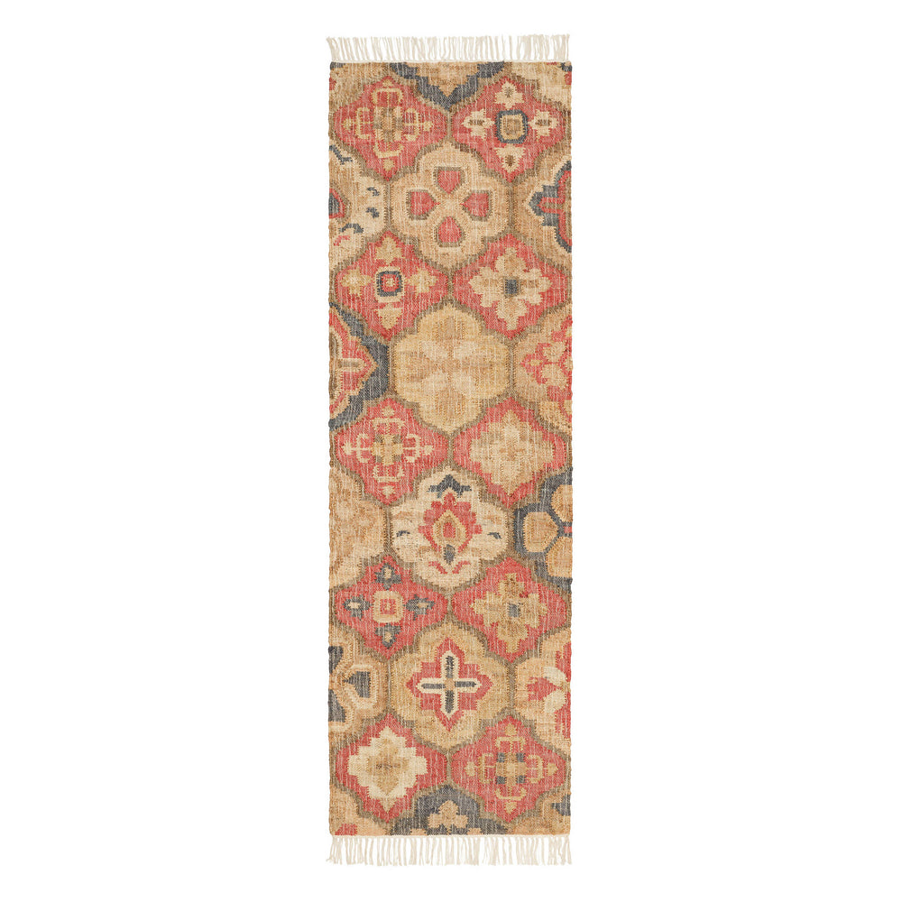 Pali Handwoven Jute Rug | Multi