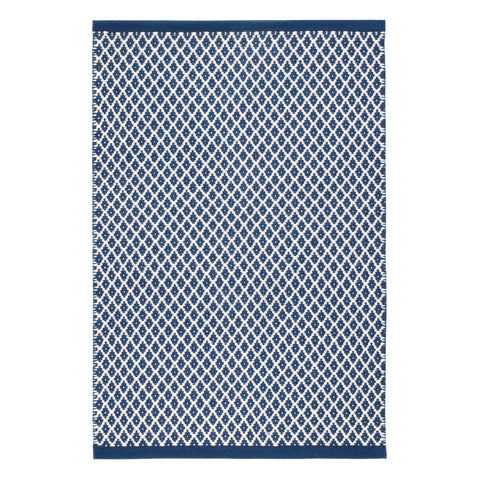 Mainsail Navy Handwoven Indoor/Outdoor Rug