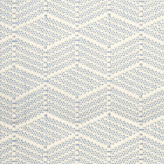 Vivi Chevron Woven Wool Custom Rug Swatch | Blue