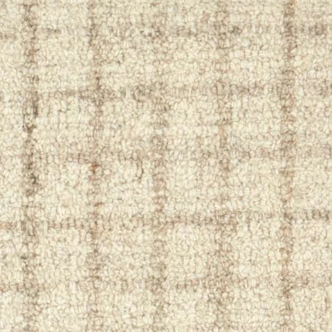 Conall Natural Hand Micro Hooked Wool Custom Rug Swatch