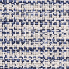 Journey Blue Handwoven Indoor/Outdoor Rug Swatch