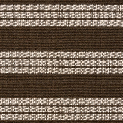 Meredith Wide Striped Indoor/Outdoor Custom Rug Swatch | Brown