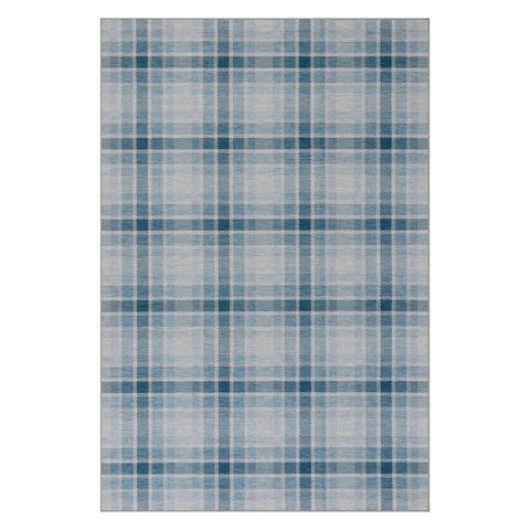 Ombre Machine Washable Rug | Blue