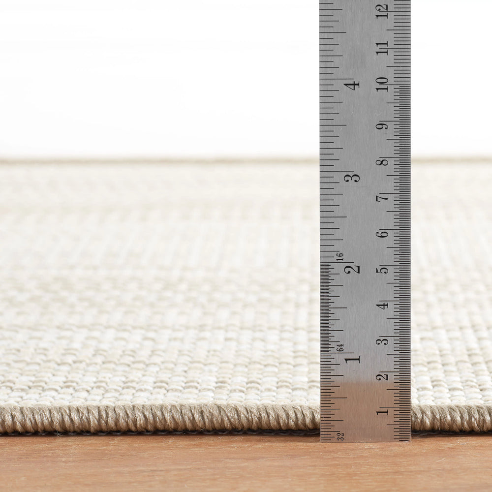 Lakeside Woven Indoor/Outdoor Custom Rug | Khaki