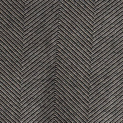 Herringbone Black/Ivory Swatch